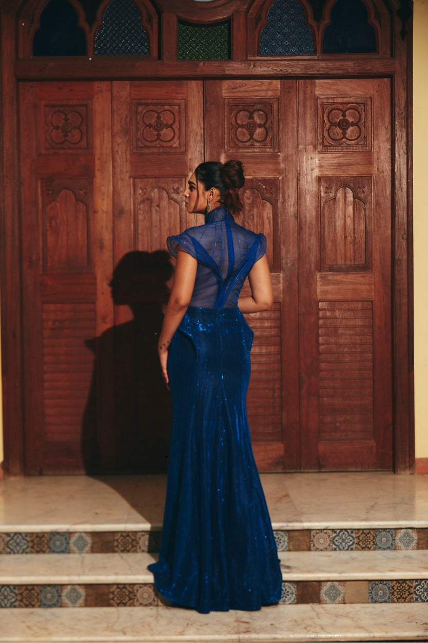 Midnight Glaze Gown