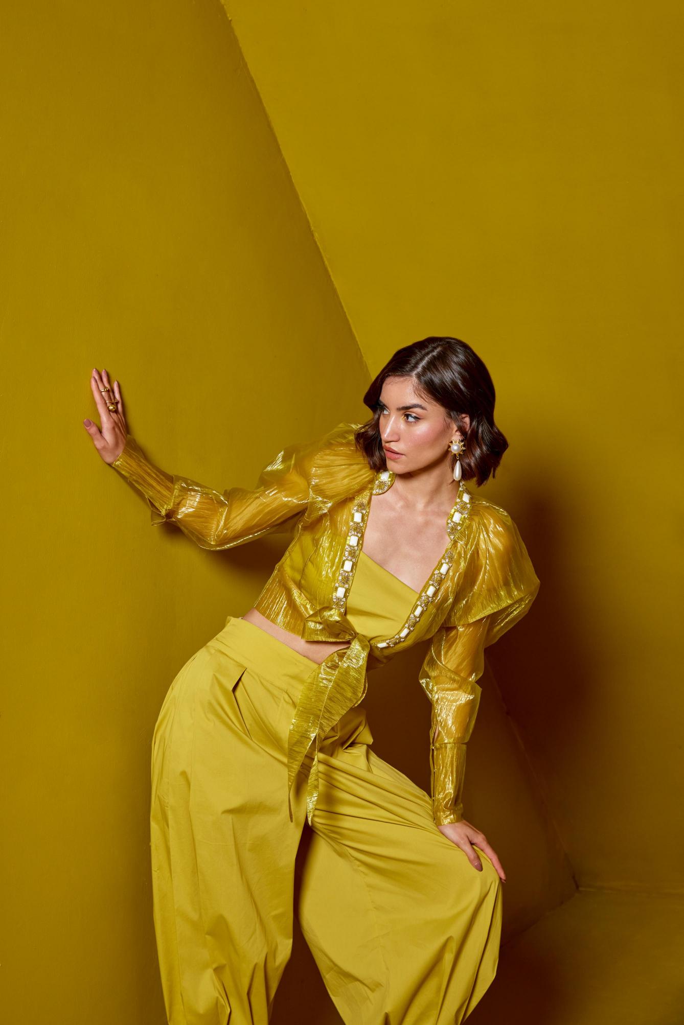 Co-ord Set with Balloon Pants