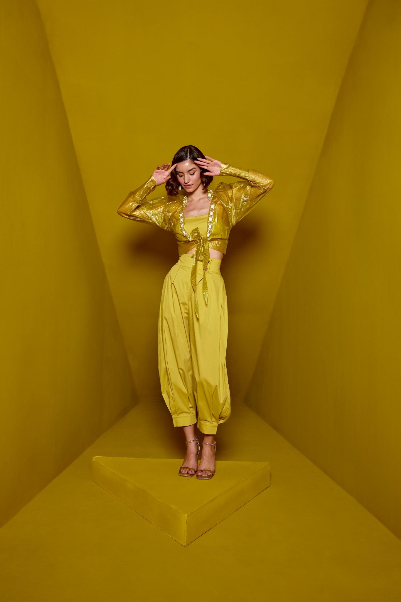 Co-ord Set with Balloon Pants