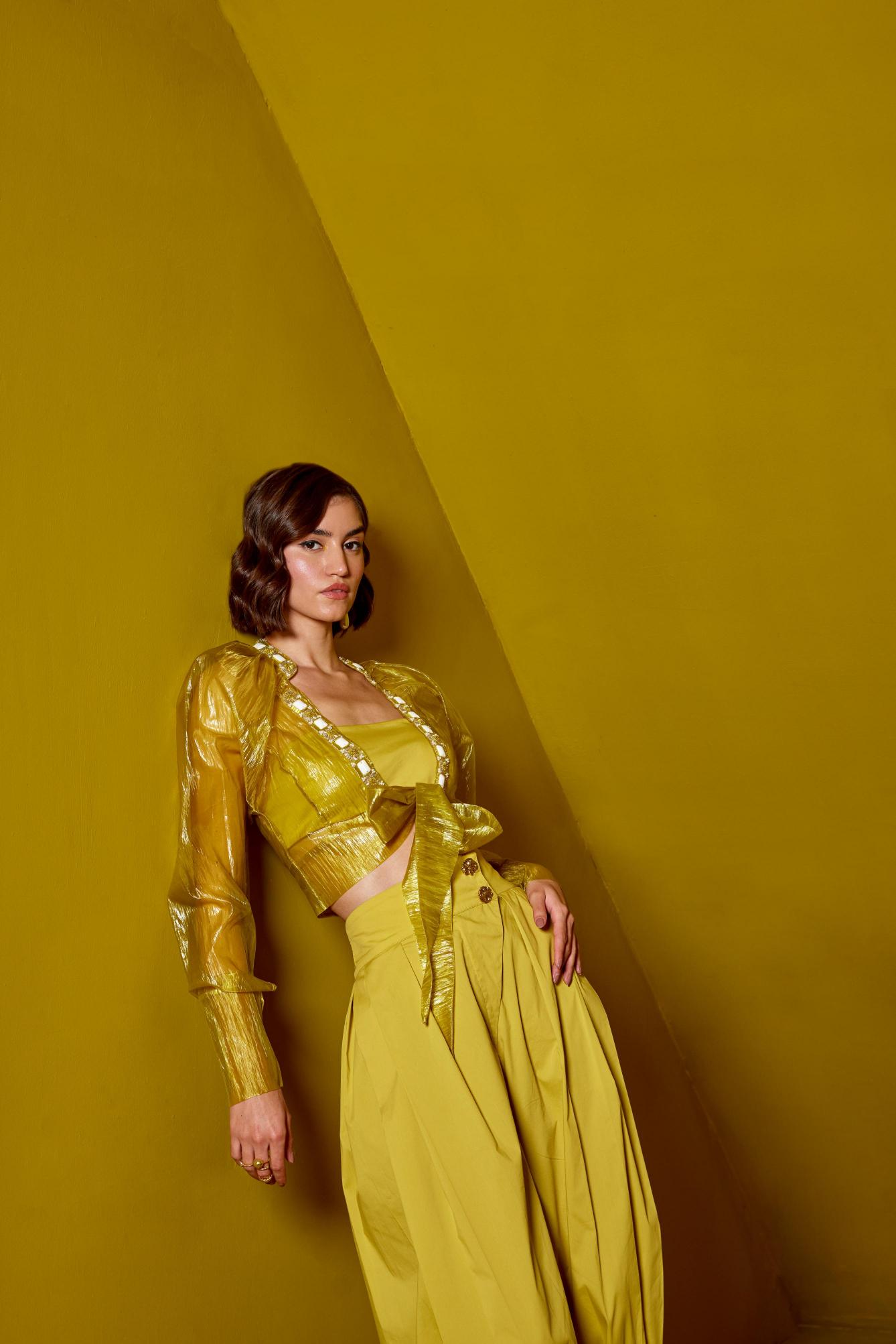 Co-ord Set with Balloon Pants