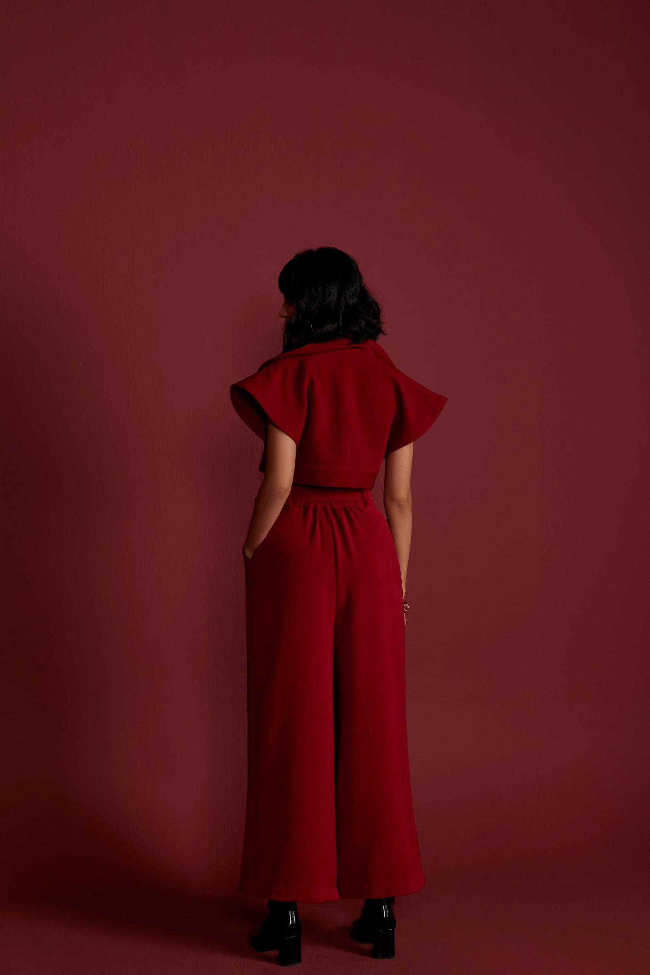 Crimson Chic Co-ord Set