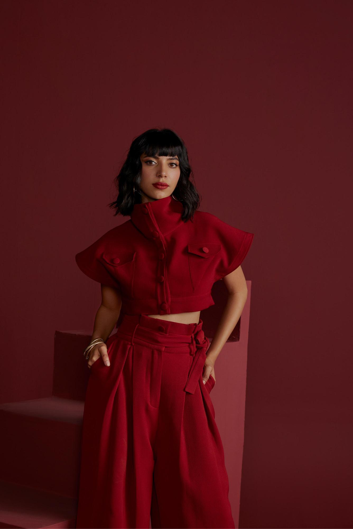 Crimson Chic Co-ord Set