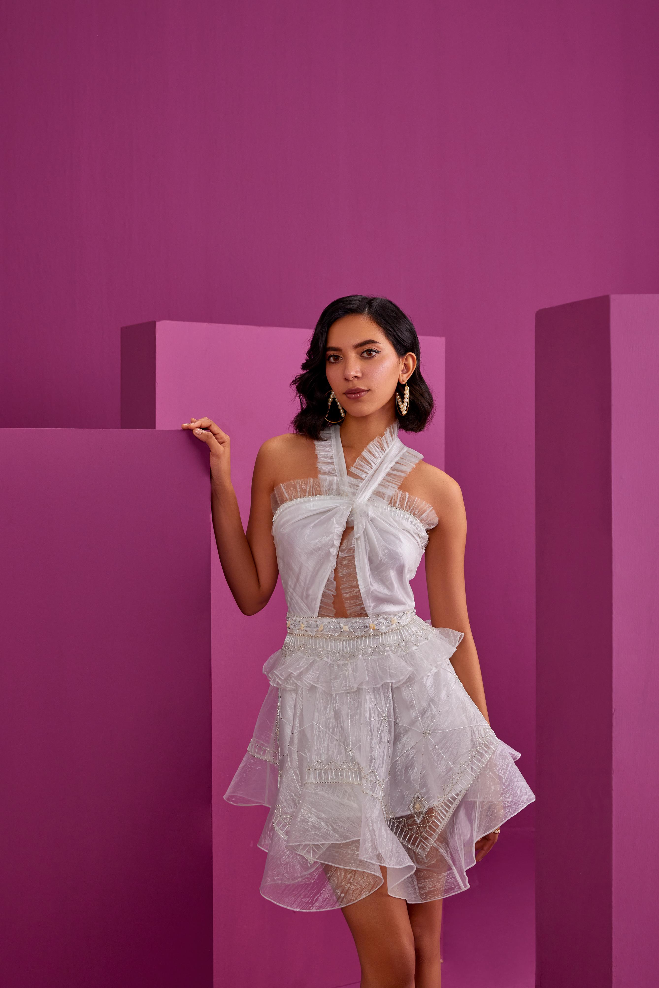 Lil White Prom Dress
