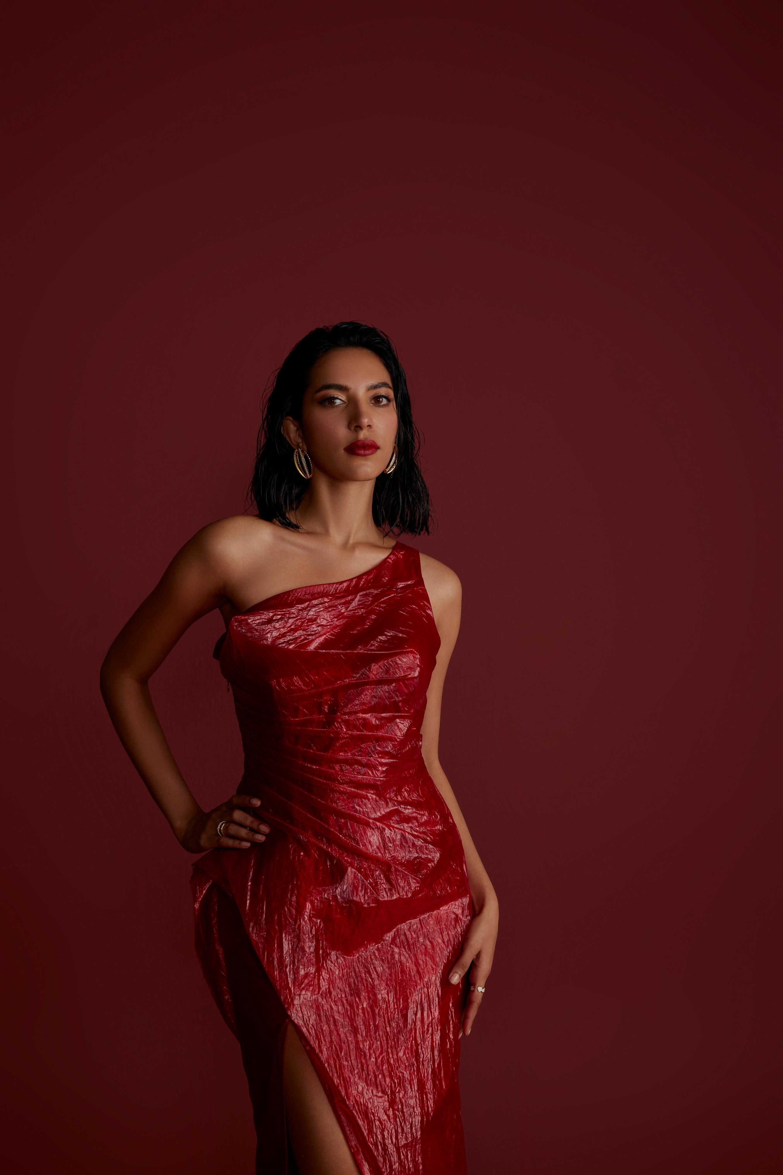 Mystique One Shoulder Gown