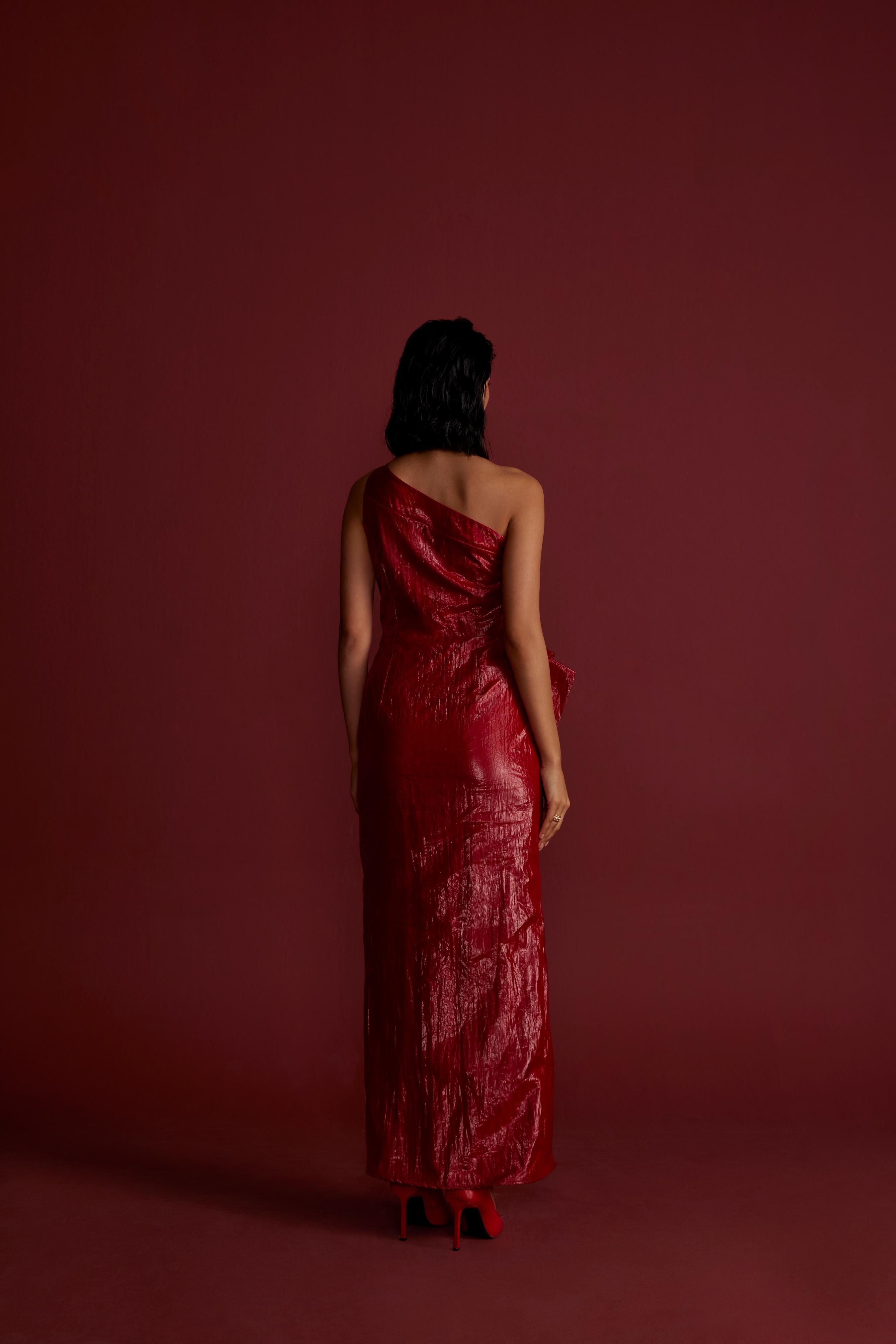 Mystique One Shoulder Gown